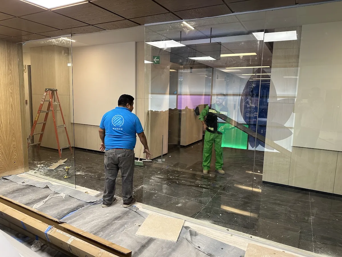 Proyecto Proyecto Exeltis Torre Anseli Puerta Automatica - Smart Film (PDLC) - Foto 7