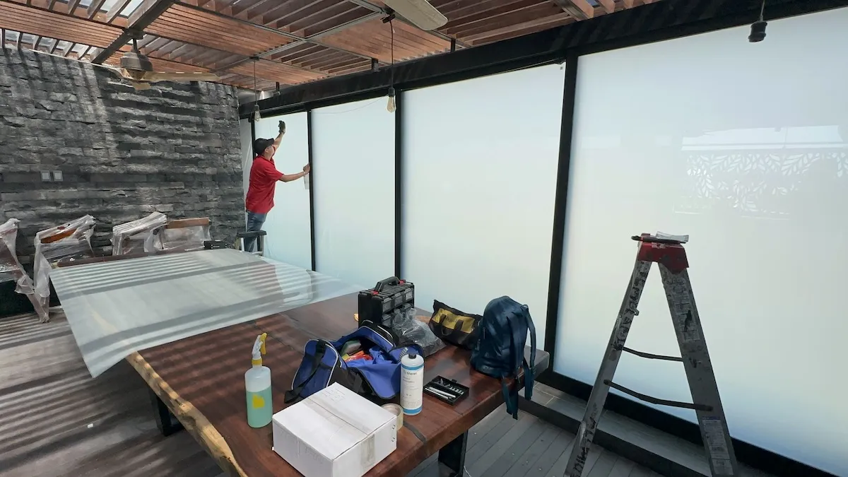 Proyecto Proyecto Terraza Residencial Smart Film - Smart Film (PDLC) - Foto 8